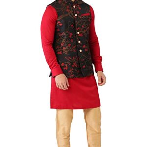 Manyavar Men's Cotton Regular Kurta