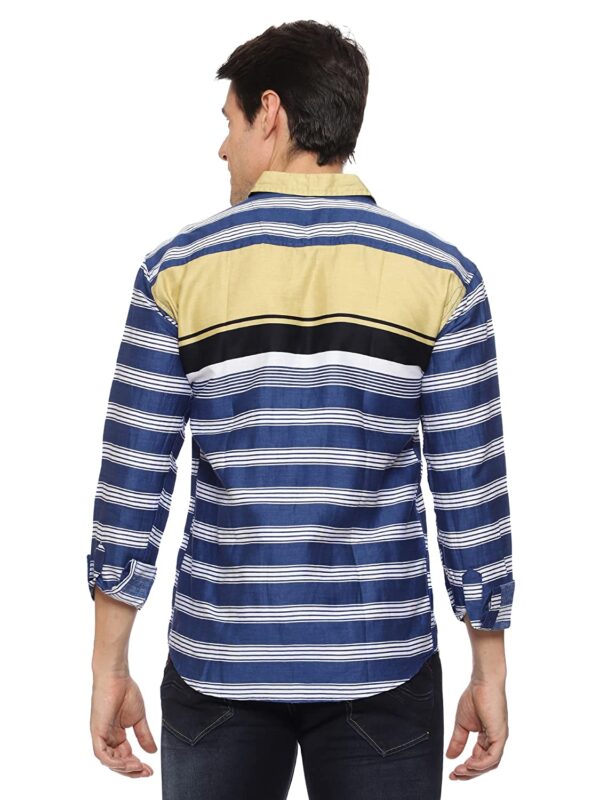 IndoPrimo Men's Regular Fit Cotton Casual Shirt - Image 4