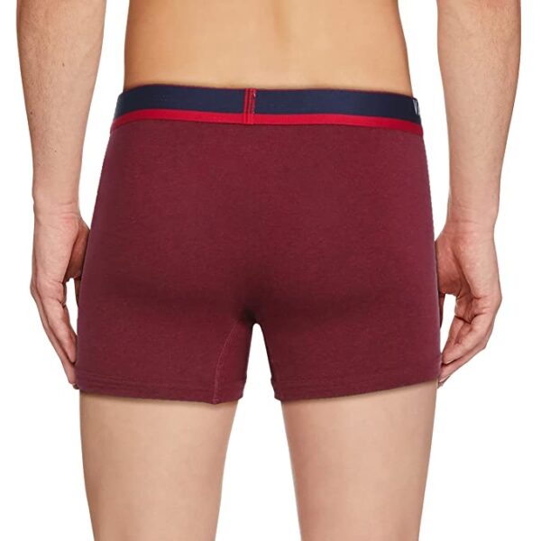Van Heusen Men Trunks - Cotton Elastane - Jaspe Textured, Double Layer Gusset , Label Free - Image 2