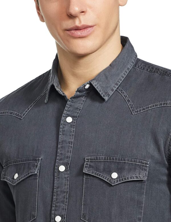 United Colors of Benetton Men's Slim Fit Shirt - Image 3