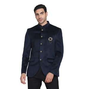 Stylish Men's Formal Bandhgala Slim Fit Blazer-NL-DO-FRANCO2