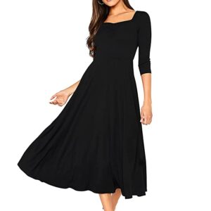 ILLI Women's A-LINE MIDI & Maxi Dress