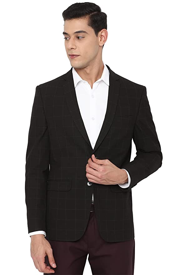 Solly Men's Black Blazer Slim