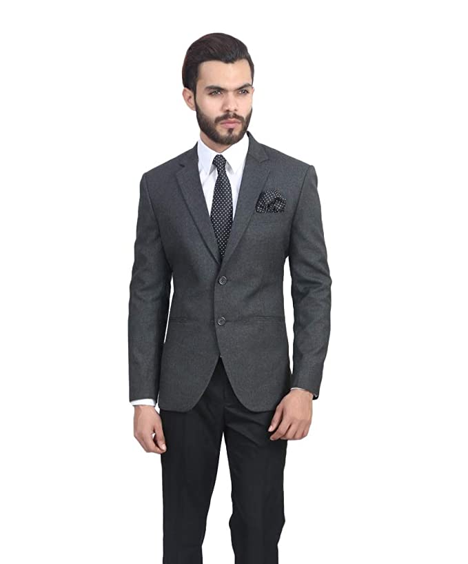 Men's Slim Fit Single Breasted Blazer - Image 3