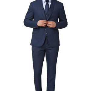Heusen Men Business Suit Pants Set