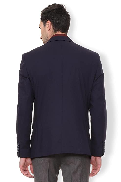 Heusen Men's Notch Lapel Slim fit Blazer - Image 2