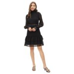 Women's Georgette A-Line Above The Knee Dress