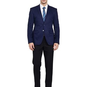 Parks Wool Men's Full Sleeve Regular FIT Multicolor Formal Suit Business Pants Set