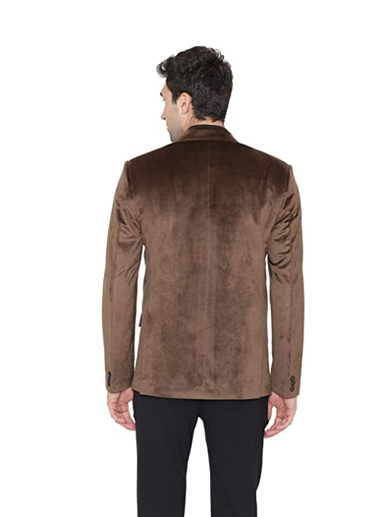 Men's Regular Fit Notched Lapel Blazer - Image 2