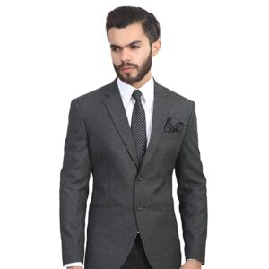 Men's Slim Fit Single Breasted Blazer