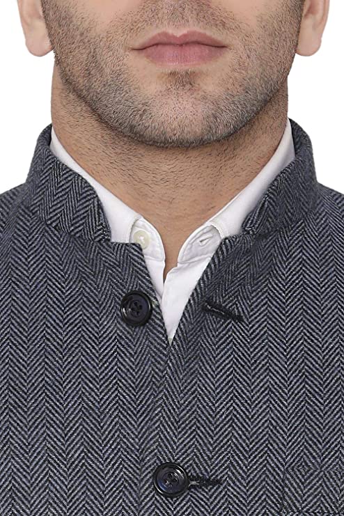 Men's Tweed Casual and Festive Blazer Coat Jacket : Multiple Colors and Sizes - Image 3