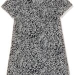 MODA Women 10261945 A-Line Dress, Black, L