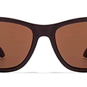 fast Men's Square Sunglasses Brown Frame, Brown Lens -Pack of 1
