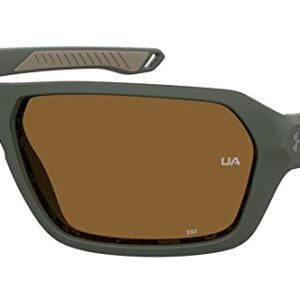 arized Square Male's Sunglasses-(UA RECON DLD 646A| Green color