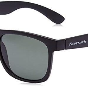 fast UV Protected Square Men's Sunglasses - (P425GR4|56|Green Color Lens)